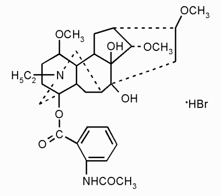Лаппаконитина гидробромид